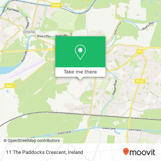 11 The Paddocks Crescent map