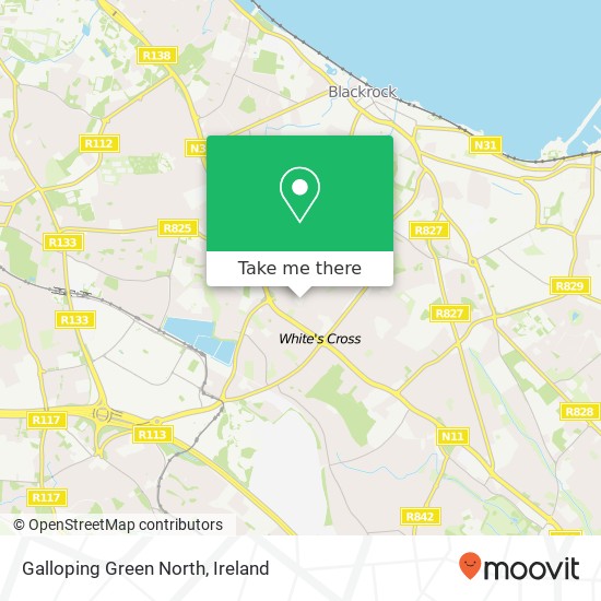 Galloping Green North map