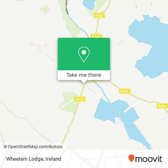 Wheelam Lodge map