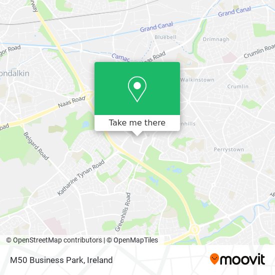 M50 Business Park map