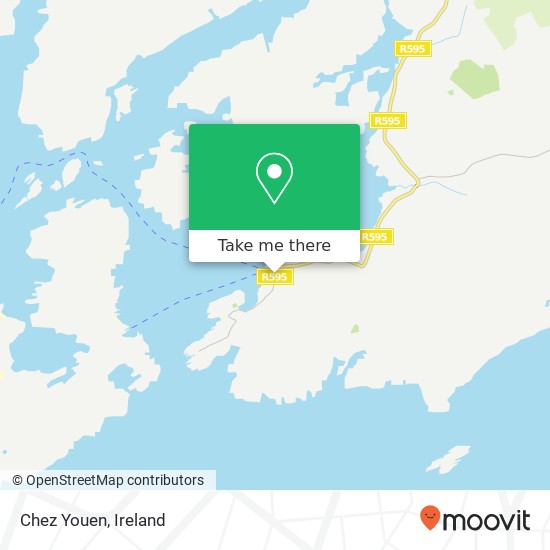 Chez Youen, R595 Baltimore, County Cork plan