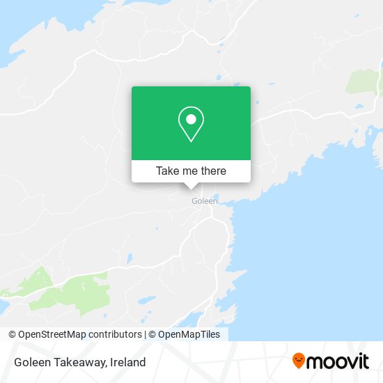 Goleen Takeaway map