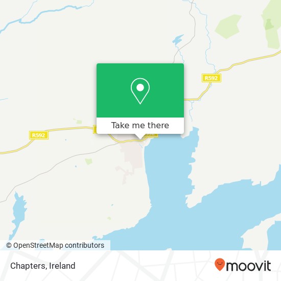 Chapters, Main Street Schull map
