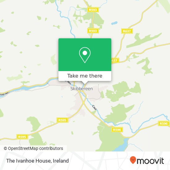 The Ivanhoe House, North Street Skibbereen, County Cork map