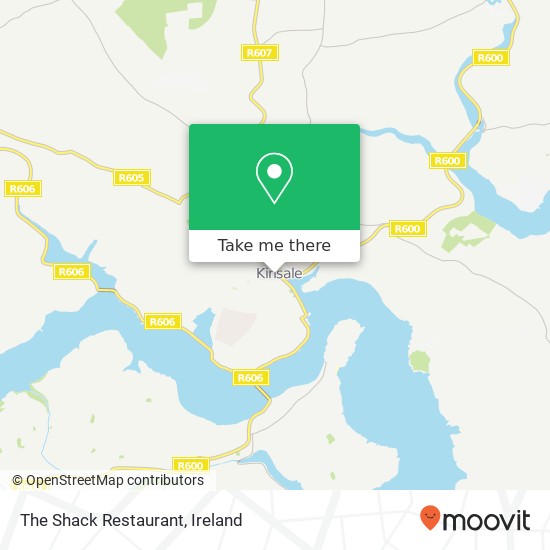 The Shack Restaurant, 3 Main Street Kinsale, County Cork plan