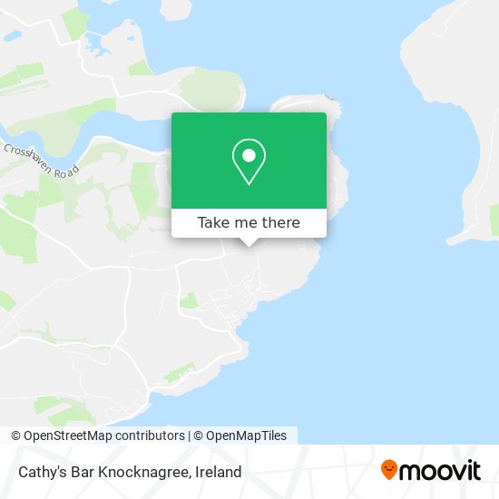 Cathy's Bar Knocknagree map