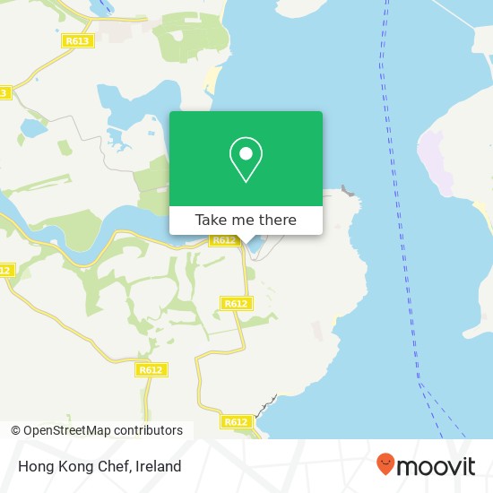 Hong Kong Chef, Lower Road Cork, County Cork map