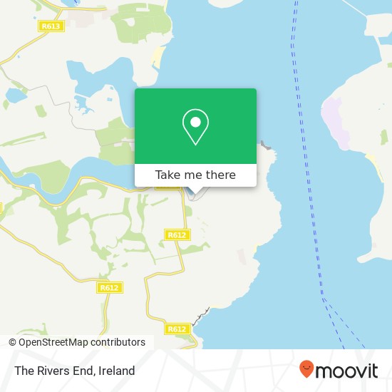 The Rivers End, Point Road Crosshaven map