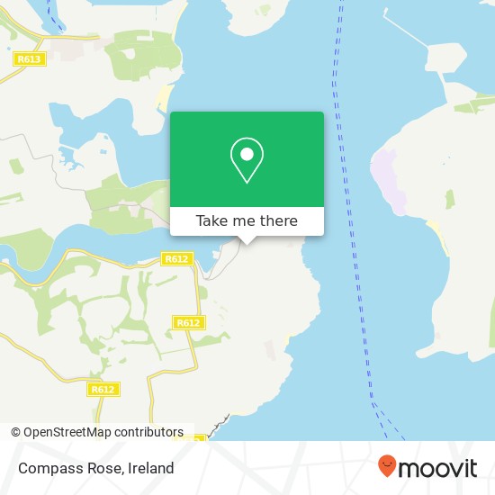 Compass Rose, Camden Road Crosshaven map