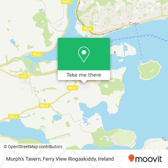 Murph's Tavern, Ferry View Ringaskiddy map