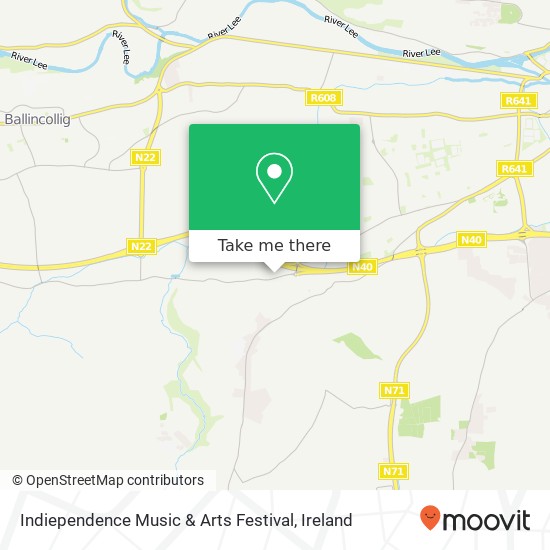 Indiependence Music & Arts Festival map