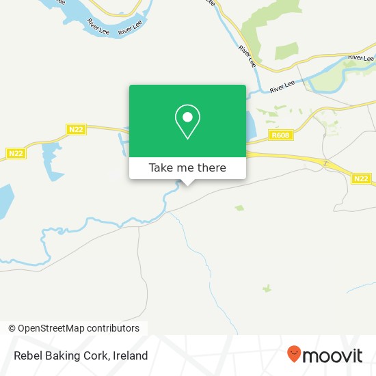 Rebel Baking Cork, Valley View Grange (Ovens) P31 W983 map