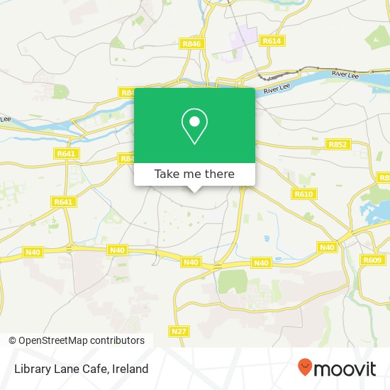 Library Lane Cafe, 74 Tory Top Road Cork T12 AH2Y map