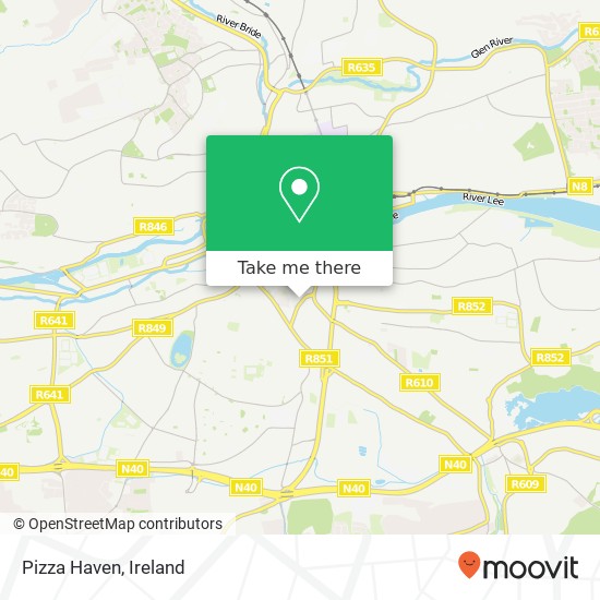 Pizza Haven, 3 Douglas Street Cork, County Cork plan