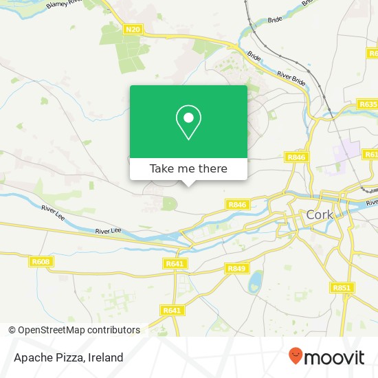 Apache Pizza, 11 Hollyhill Lane Cork plan