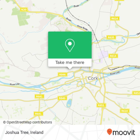 Joshua Tree, 70 Blarney Street Cork T23 NN12 map