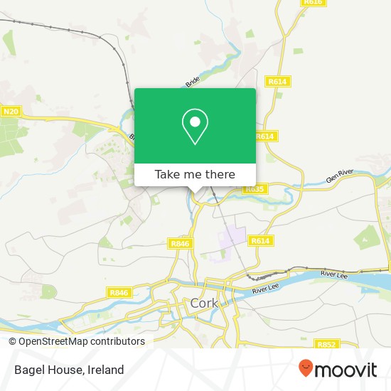 Bagel House, Cork, County Cork map