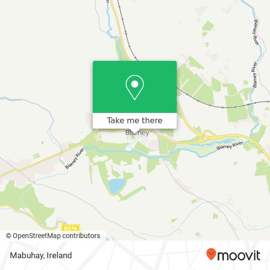 Mabuhay, The Square Blarney, County Cork map