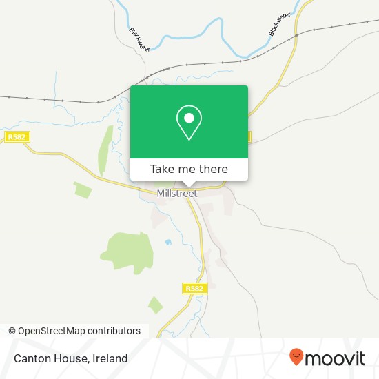 Canton House, The Square Millstreet, County Cork plan