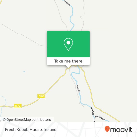 Fresh Kebab House, Chapel Street Mallow, County Cork map