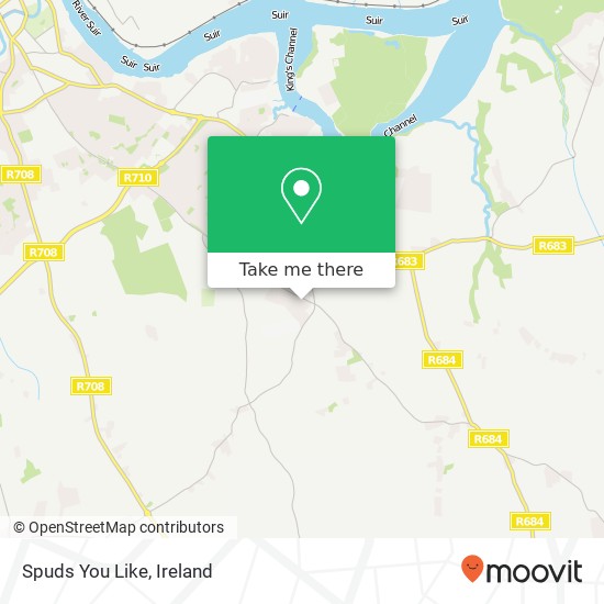 Spuds You Like, 6 Kilcaragh Village Knockboy, County Waterford map