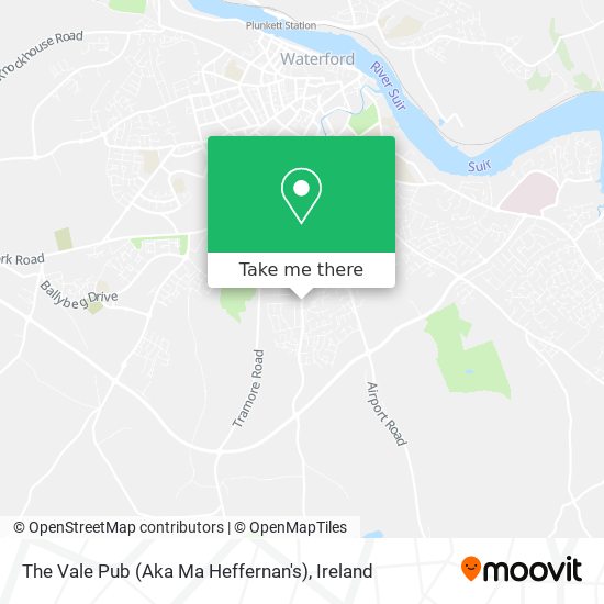 The Vale Pub (Aka Ma Heffernan's) plan