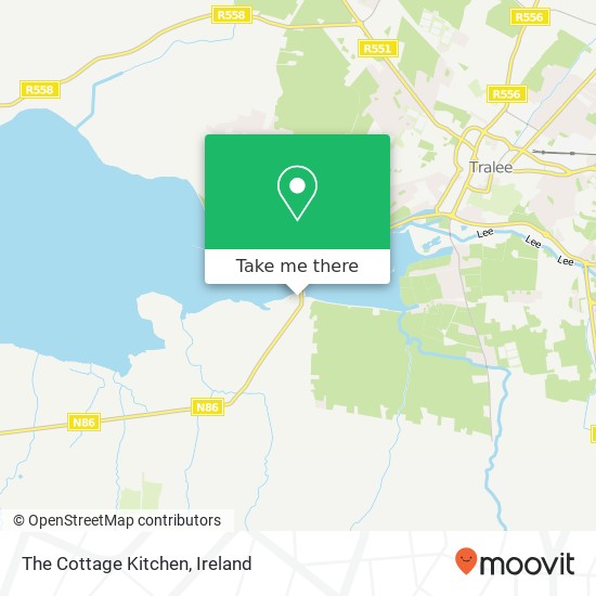 The Cottage Kitchen, Windmill Lane Curragraigue (Tralee) map