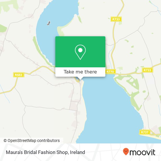 Maura's Bridal Fashion Shop, The Quay Post Office Square map