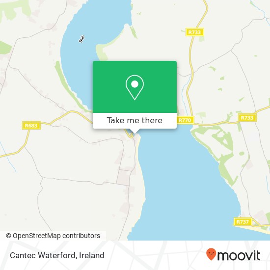 Cantec Waterford map