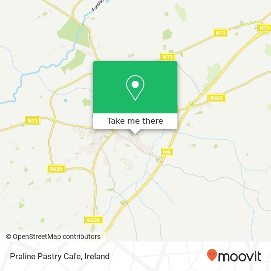 Praline Pastry Cafe, Woodlawn Mitchelstown P67 V577 map