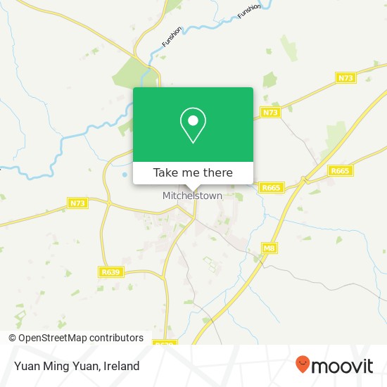 Yuan Ming Yuan, 3 New Square Mitchelstown, County Cork plan