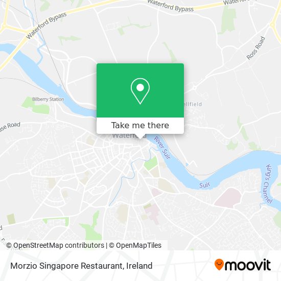 Morzio Singapore Restaurant plan