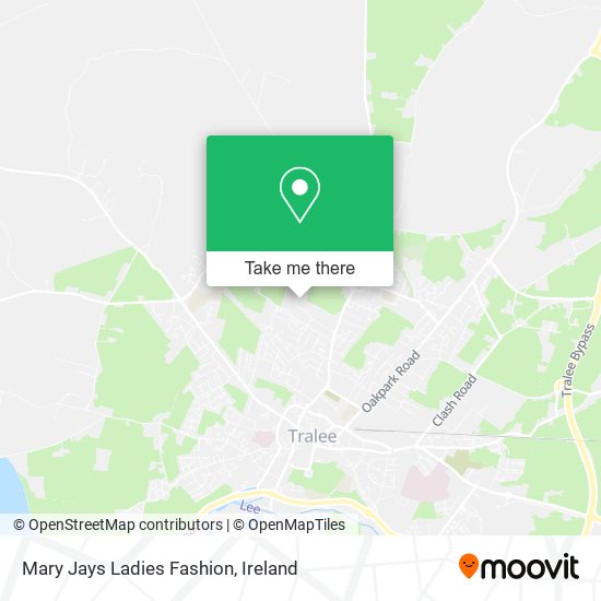Mary Jays Ladies Fashion map