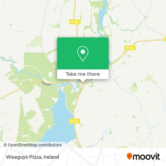 Wiseguys Pizza map