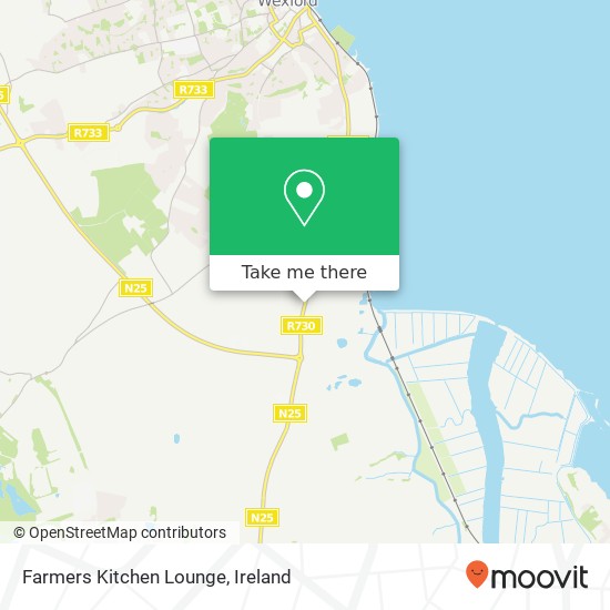 Farmers Kitchen Lounge, Rosslare Road Drinagh North plan