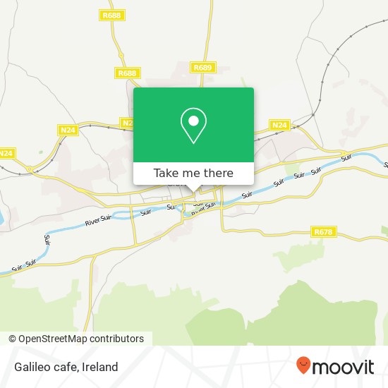 Galileo cafe, 4 Gladstone Street Clonmel, County Tipperary map