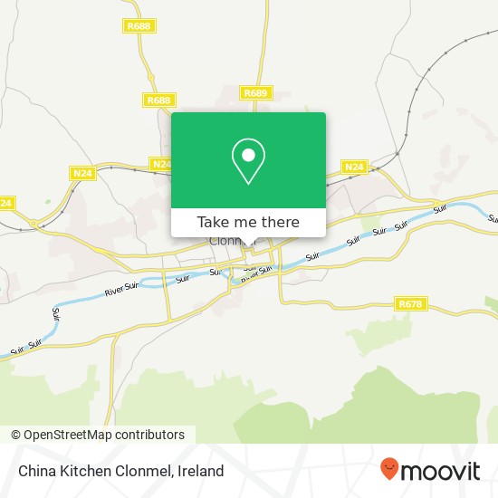 China Kitchen Clonmel, 14 Market Street Clonmel, County Tipperary map
