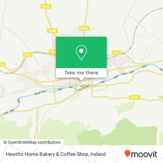 Hewitts Home Bakery & Coffee Shop, 26 Mitchell Street Clonmel plan