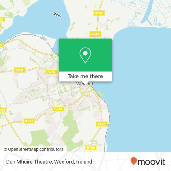 Dun Mhuire Theatre, Wexford map