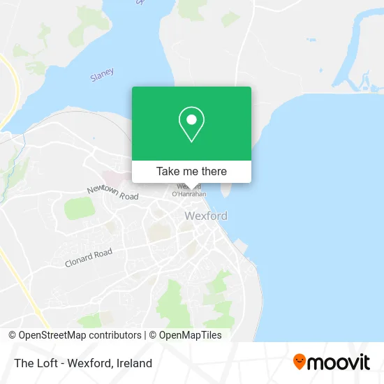 The Loft - Wexford map