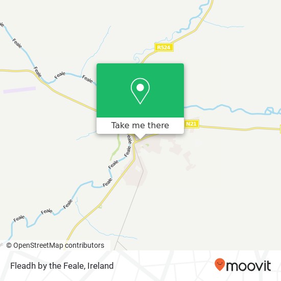 Fleadh by the Feale map