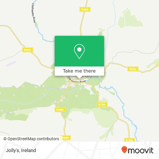 Jolly's, Main Street Fethard, County Tipperary map