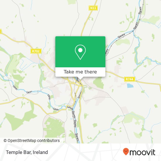 Temple Bar, 30 Templeshannon Enniscorthy Y21 Y0T2 map