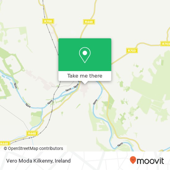 Vero Moda Kilkenny, The Meadows Thomastown map