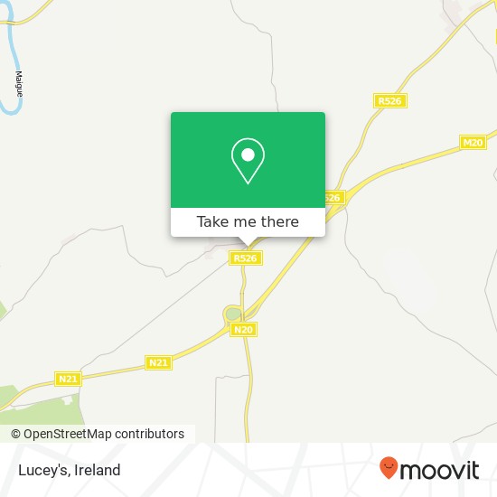 Lucey's, Collopy's Cross Collopy's Cross, County Limerick plan