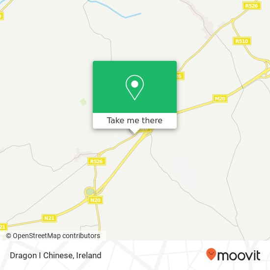 Dragon I Chinese, Princes Street Patrickswell, County Limerick map
