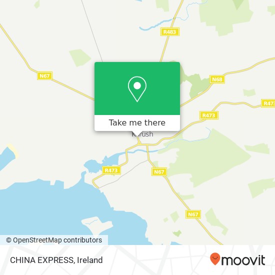 CHINA EXPRESS, Henry Street Kilrush, County Clare plan