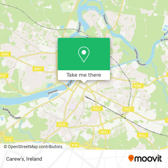 Carew's map