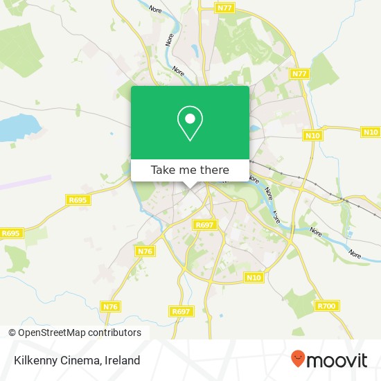 Kilkenny Cinema map