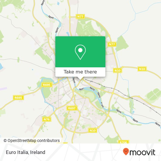 Euro Italia, John Street Upper Kilkenny, County Kilkenny plan